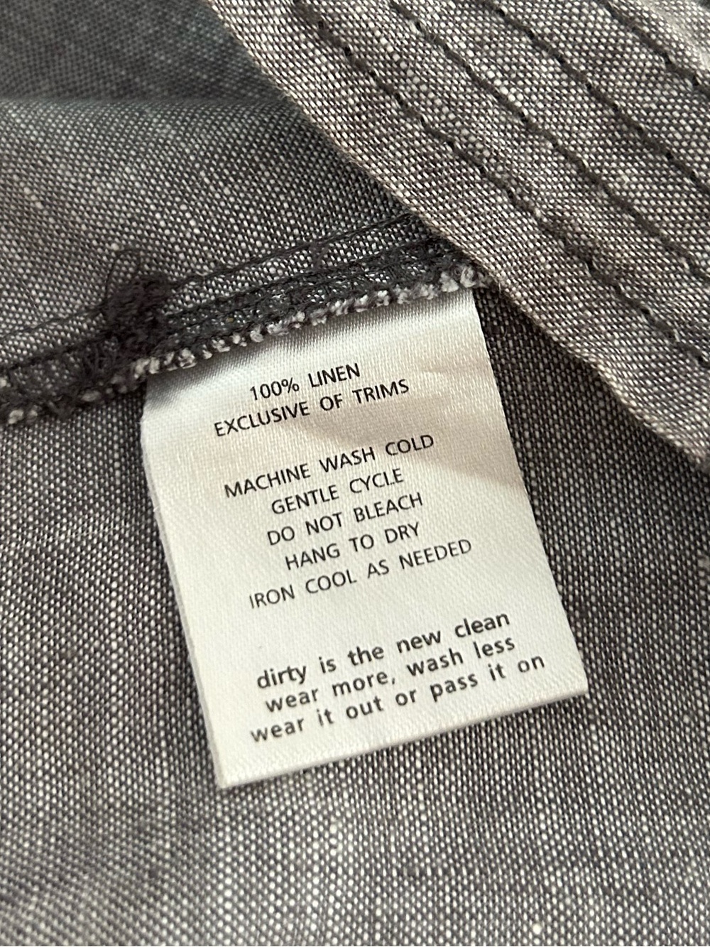 Horny Toad Linen Midi Dress in Heather Gray